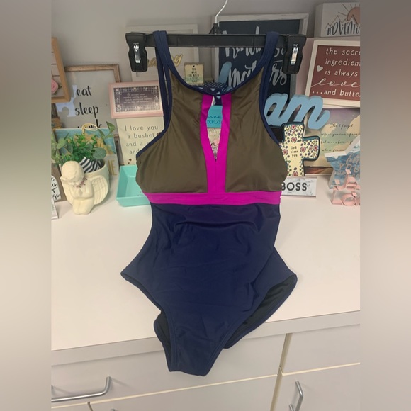 Coastal Blue Swimsuit size Small - Picture 9 of 13